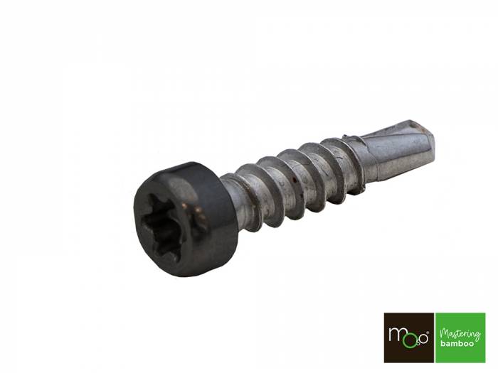 MOSO® Schrauben für Alu-UK, 4,2x20 mm, V2A, braun, inkl. Bit, 90 Stück/VE_1