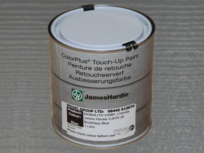 JamesHardie Touch-up Paint, für den Schnittkantenanstrich, JH 70-20 Stahlgrau, 0,5L_1