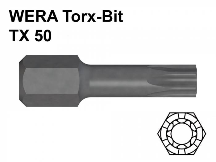 WERA Torx-Bit TX 50_1