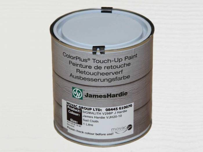 JamesHardie Touch-up Paint, für den Schnittkantenanstrich, JH 20-10 Cashmere, 0,5L_1