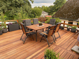 Guyana Teak Terrassendielen