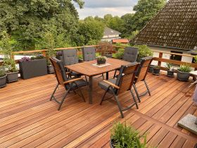 Guyana Teak Terrassendielen