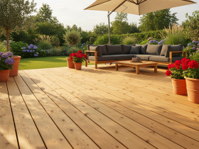 Lärche Terrassendielen